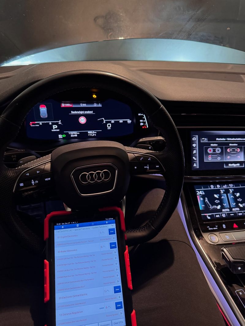 Audi Q7 50 TDI dijagnostika i popravka softvera – Sarajevo